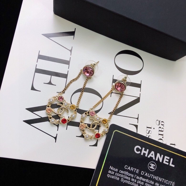 Ch*el earrings
